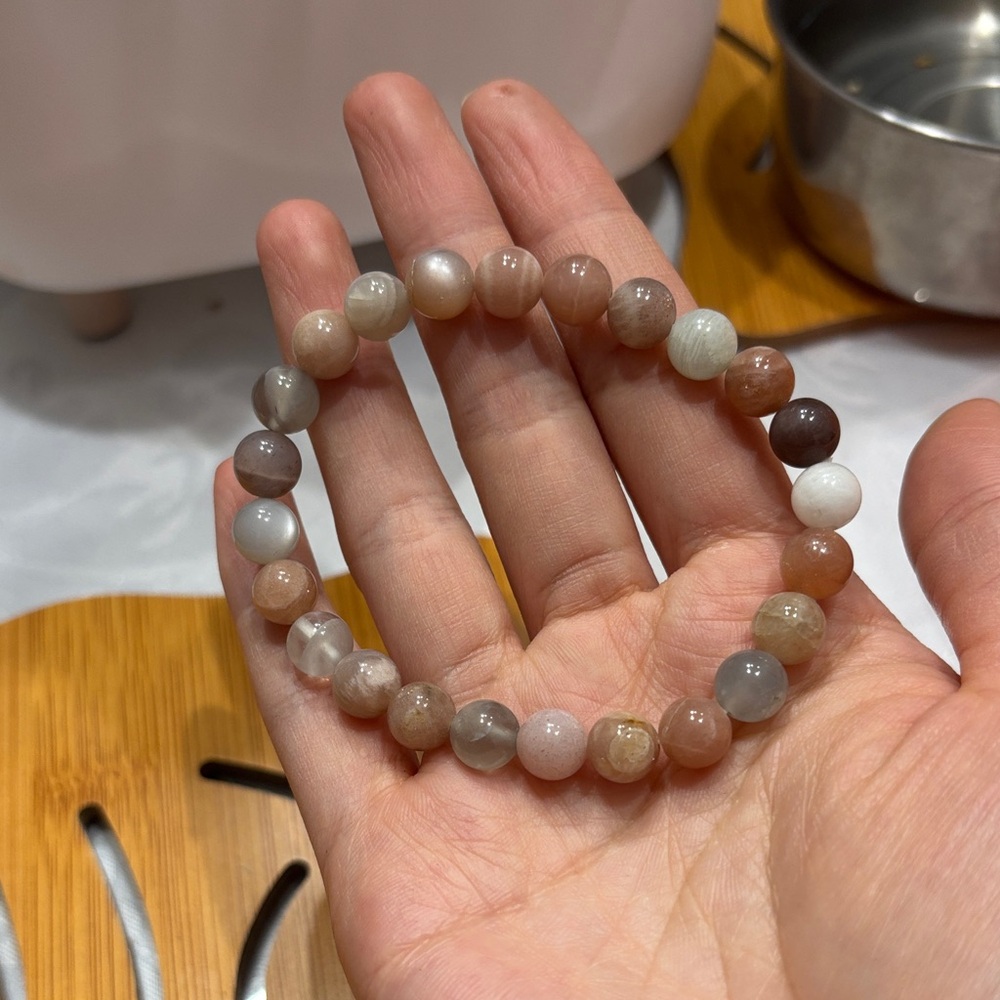 Natural assorted gemstone bracelet